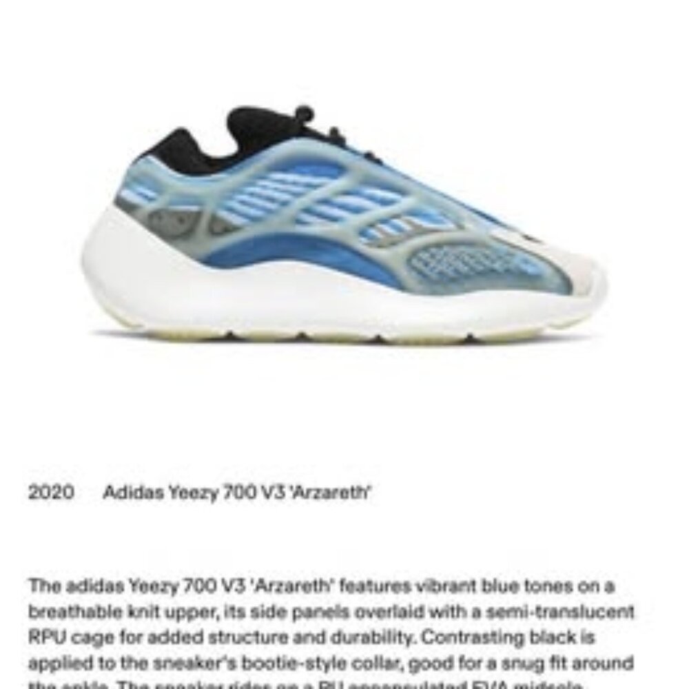 Yezzy 700 V3 Will pay half for shipping All shoes cleaned nd prepped before